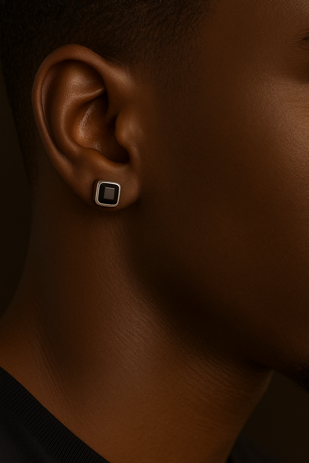 Silver 925 Men's Earrings