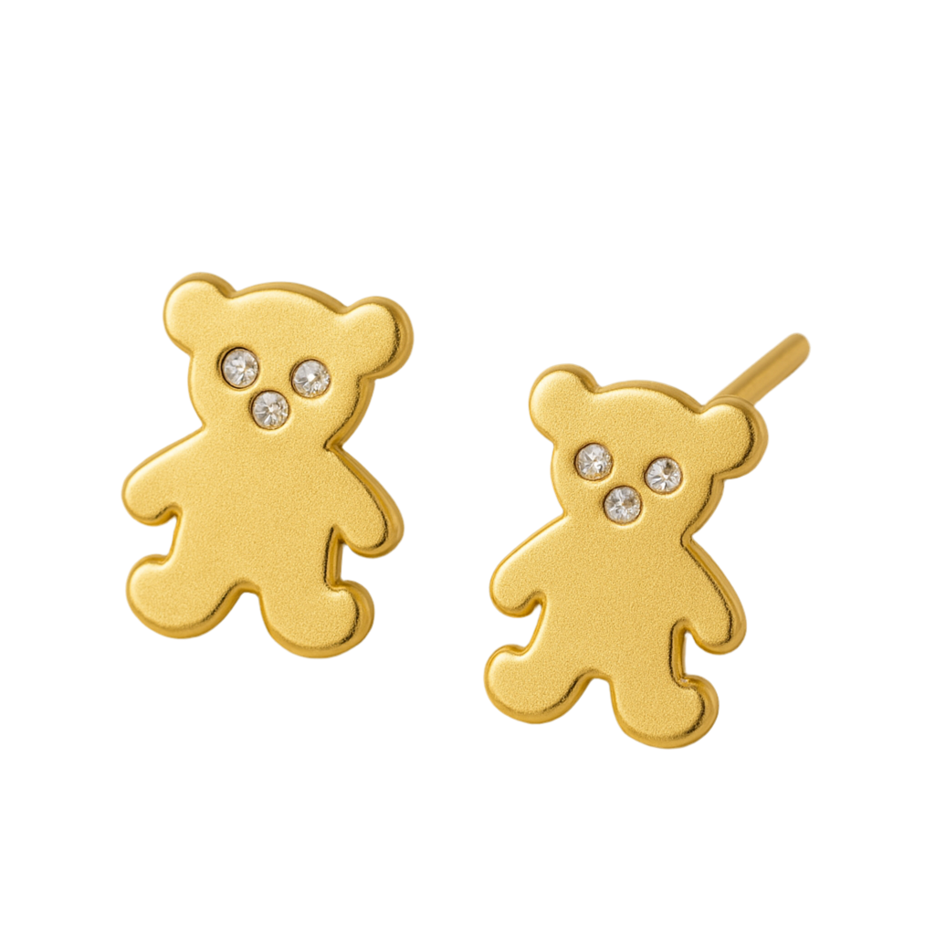 Teddy 3 18k earrings
